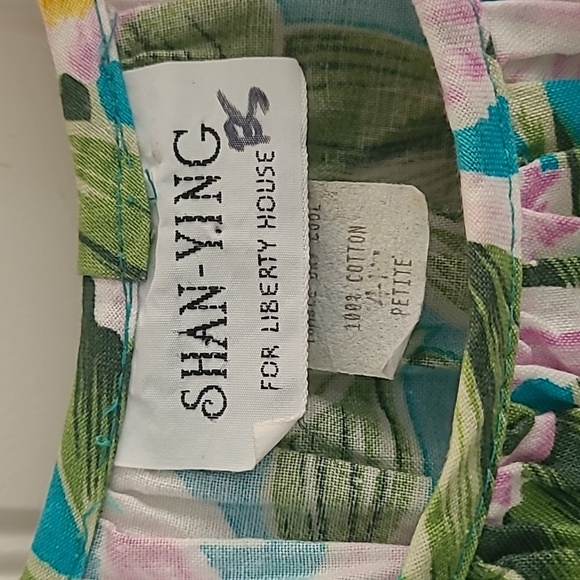 Vintage Shan-Ying For Liberty House Muumuu - Picture 6 of 7